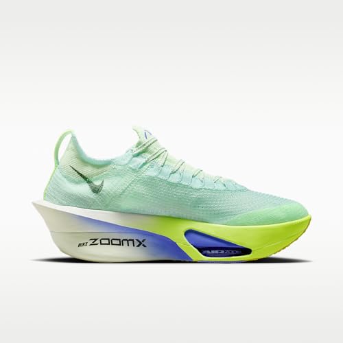 Nike AlphaFly 3 Men's Road Racing Shoes (Bailey Green/Bolt Tint/Bolt Ice/Black Spruce) Size 12