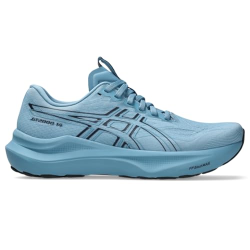 ASICS Women's GT-2000 14 Running Shoes, 8, SABA Blue/Midnight