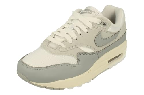 Nike Air Max 1 '87 Women's Shoes (HF0026-001, Pure Platinum/White/Sail/Light Smoke Grey) Size 8