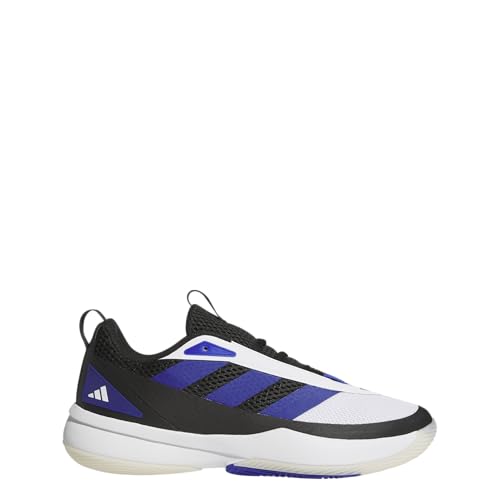 Adidas Unisex-Adult Front Court Basketball, Black/Lucid Blue/White, 6.5