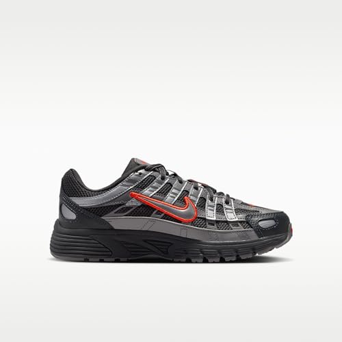 Nike P-6000 Big Kids' Shoes (Anthracite/Picante Red/Metallic Cool Grey/Pencil Point) Size 6.5