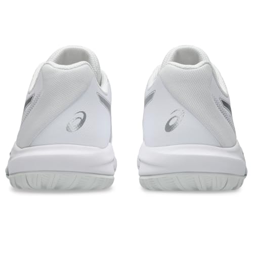 ASICS Women's Gel-Dedicate 9 Tennis Shoes, 7, White/Pure Silver