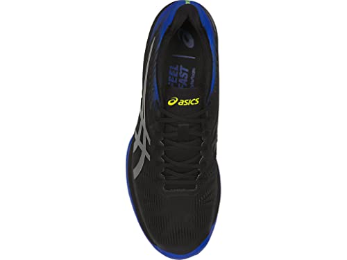 ASICS Solution Speed FF Mens Tennis Shoe - Black/Illusion Blue - Size 7