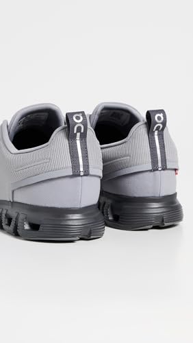 On Men's Cloud 6 WP Sneakers, Alloy/Wolf, 9.5 Medium US