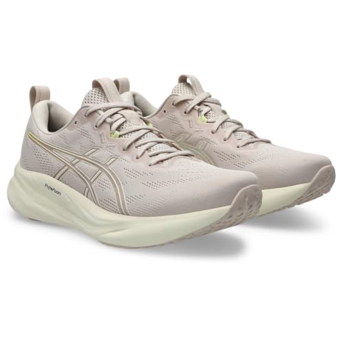 ASICS Women's Gel-Pulse 16 Running Shoe, 8, Mineral Beige/Cream