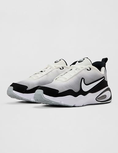 Nike Big Kid's Air Max Nova Shoes, White/White-Black-Wolf Grey, 7Y