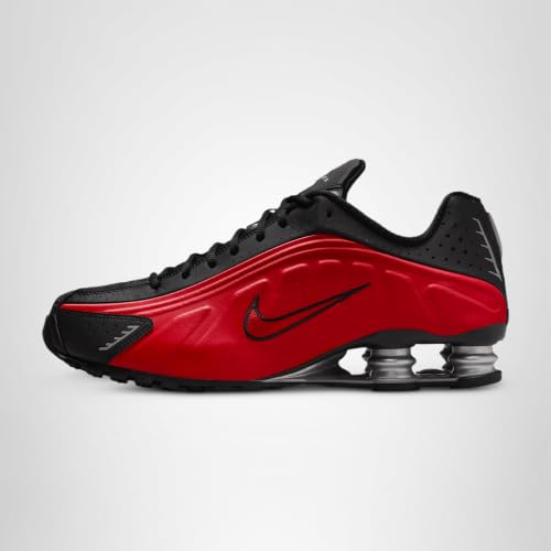 Nike Shox R4 SneakerMen's, University Red University Red Black, 8.5 US