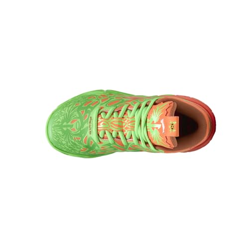 PUMA Kids Boys Mb.04 Teenage Mutant Ninja Turtles Basketball Sneakers Shoes - Green - Size 6.5 M
