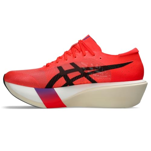 ASICS Unisex METASPEED Edge Tokyo Running, 9M / 10.5W, Flash RED/Black
