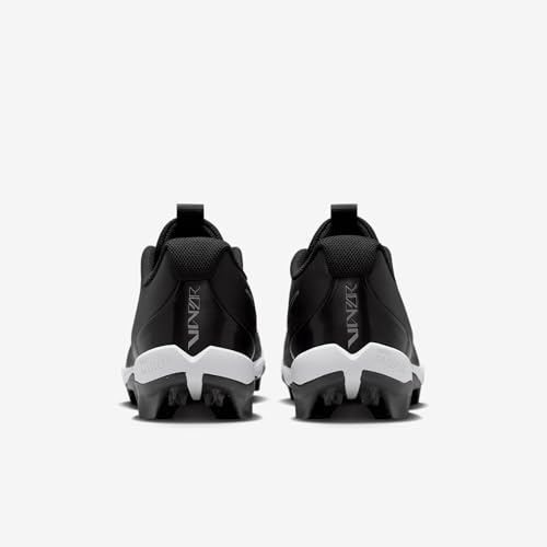 Nike Vapor Shark 3 Football Cleats (FB3304-002, Black/Dark Grey/White/Black) Size 11
