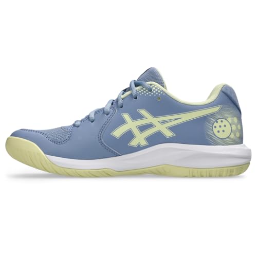 ASICS Women's Gel-Dedicate 9 Pickleball Tennis Shoes, 11, Calm Indigo/Soft Yellow