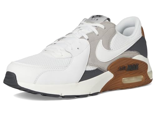 Nike Men's Air Max Excee Shoes, Summit White/Summit White-Light British Tan, 11