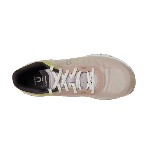 On Women's Cloudflow 4 Running Shoes Sneakers (Zest - Frost, US Footwear Size System, Adult, Women, Numeric, Medium, 9)