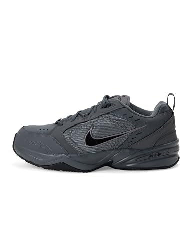 Nike Air Monarch IV Men's Workout Shoes, Dark Grey/Black, 11.5 (Extra Wide)
