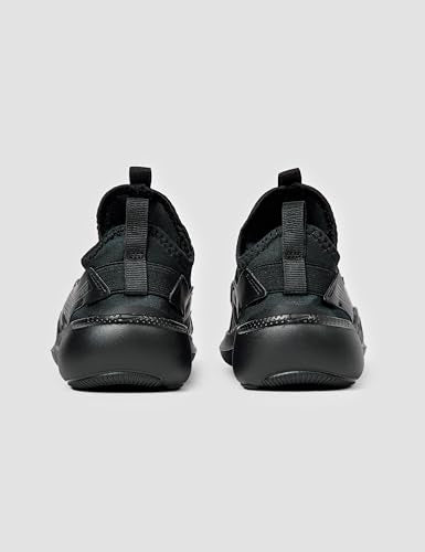 Nike Little Kid's Flex Runner 4 Running Shoe, Black/Black-Anthracite, 1.5Y