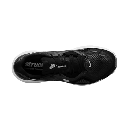 Nike Men's Structure 26 Black/White/Cool Grey/Metallic Silver 13 Medium