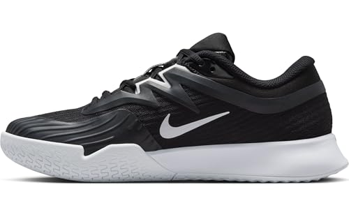 Nike Women's W Zoom Vapor Pro 3 Hc Tennis Shoes, Black White, 12 Women