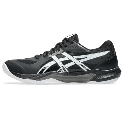 ASICS Men's Gel-Tactic 13 Volleyball Shoes, 9.5, Black/White