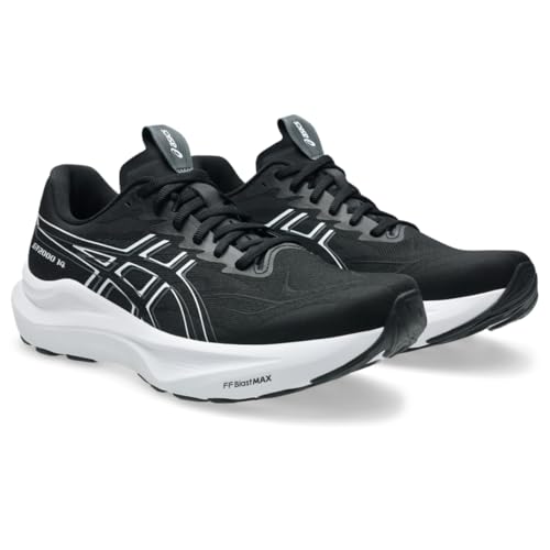 ASICS Men's GT-2000 14 Running Shoes, 12, Black/White