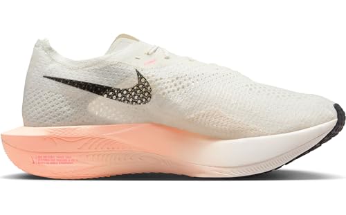 Nike Vaporfly 3 Men's Road Racing Shoes (DV4129-103, Sail/Crimson Tint/Guava Ice/Black) Size 14