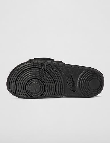 Nike Women's Offcourt Adjust Slides, Black/White-Black, 7