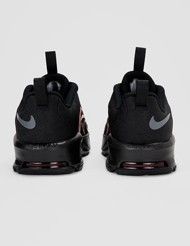 Nike Little Kids' Air Max Fire Shoes, Black/Smoke Grey-Picante Red, 1.5Y