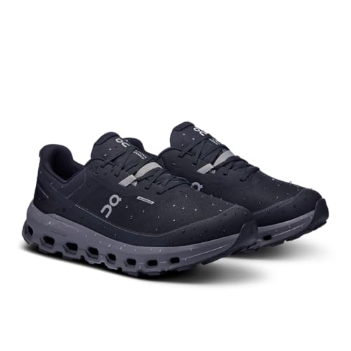 On Womens Cloudvista 2 Waterproof Black/Eclipse 8 Medium