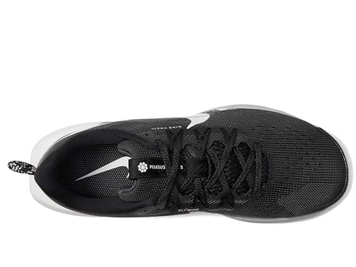 Nike Womens Pegasus Trail 5 Black/White/Anthracite/Wolf Grey 8 Medium
