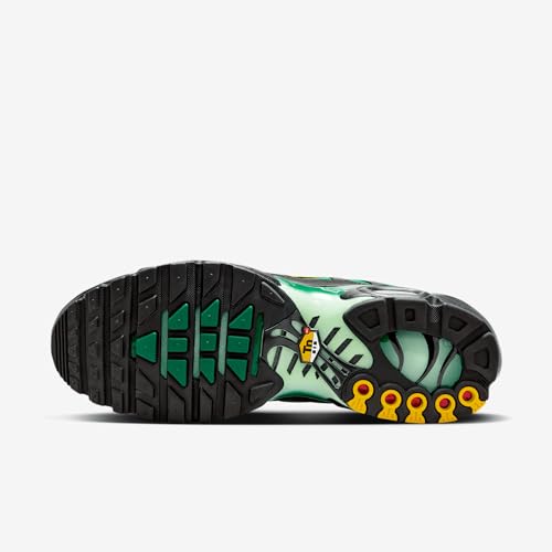 Nike Air Max Plus Men's Shoes (DM0032-301, Vapor Green/Malachite/Black/Light Lemon Twist) Size 10.5