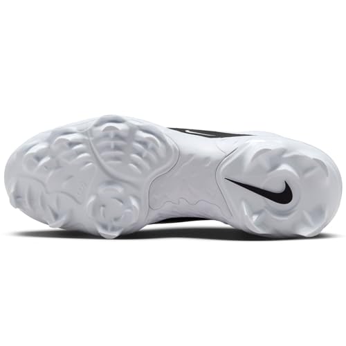 NIKE Alpha Huarache Elite 4 Low MCS Mens FD6255-101 (White/Black-), Size 12