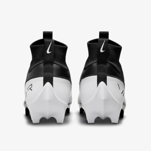 Nike Vapor Edge Pro 360 2 Men's Football Cleats (DA5456-001,Black/White-Black) Size 9.5