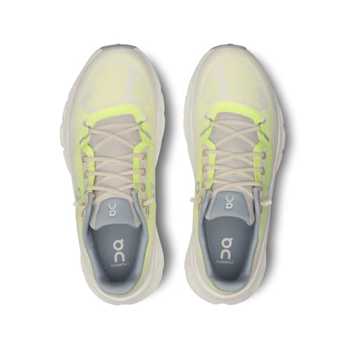 On Women's Cloudtilt Sneakers, Lime | Ivory, White, Green, 10 Medium US