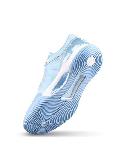 WILSON Intrigue Tour Padel Women's Padel Shoe - Airy Blue/White/Airy Blue, Size 9.5
