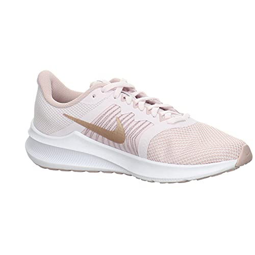Nike Women's Downshifter 11 Running Shoes, Light Violet Champagne White Metallic Red Bronze, 11 Women