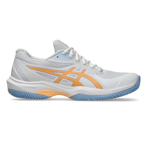ASICS Women's Game Ff PadelSneaker, White Orange Glow, 3 UK