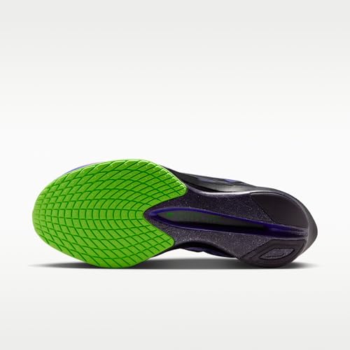 Nike Vaporfly 4 Glam Women's Road Racing Shoes (Dark Obsidian/Purple Dynasty/Flash Crimson/Black) Size 7