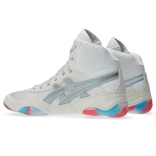 ASICS Women's MATBLAZER Wrestling Shoes, 10, White/Pure Silver