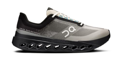 On Men's Cloudsurfer Next Lumos Sneakers, Black/Dew, 11 Medium US