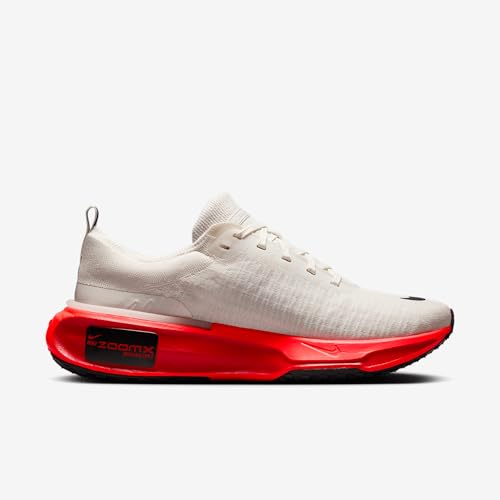Nike Invincible 3 Men's Road Running Shoes (DR2615-009, Phantom/Bright Crimson/University Red/Black) Size 12.5