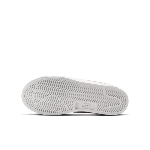 Nike Little Kids' Tennis Essential Shoes, Pink Foam/Sail, 1.5Y