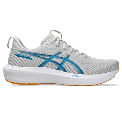 ASICS Men's GT-1000 14 Running Shoes, 7.5, Cloud Grey/Twilight Blue