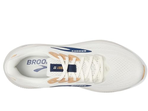 Brooks Men's Ghost 17 Coconut/Moonbeam/Blue 13 Medium