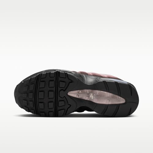 Nike Air Max 95 Big Bubble Women's Shoes (Black/Tattoo/Light Violet Ore/Velvet Brown) Size 6.5