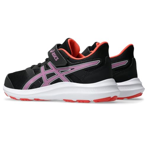 ASICS Kid's JOLT 4 Pre School Running Shoes, 1, Black/UBE