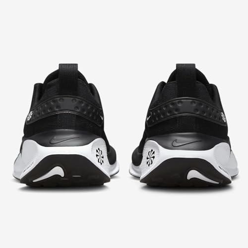 Nike InfinityRN 4 Women's Road Running Shoes (Extra Wide) (FN0880-001, Black/Dark Grey/White) Size 7