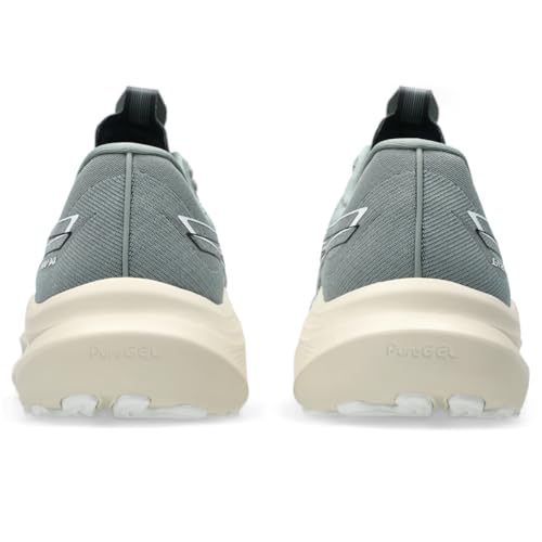 ASICS Men's GT-2000 14 Running Shoes, 11.5, Monument/White