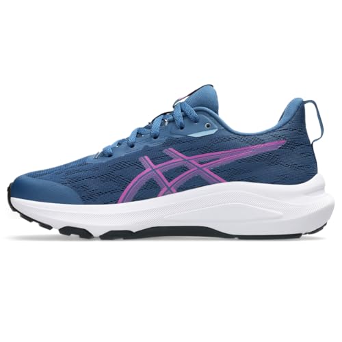ASICS Kid's GT-1000 14 GS Running Shoes, 6.5, Twilight Blue/Digital Sakura