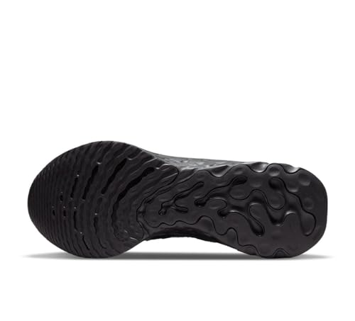 Nike Men's React Infinity Run Flyknit 3Sneaker, Black, 7.5 UK