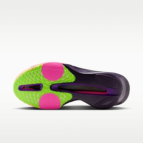 Nike Alphafly 3 Glam Men's Road Racing Shoes (Orange Pulse/Purple Dynasty/Electric Green/Black) Size 12