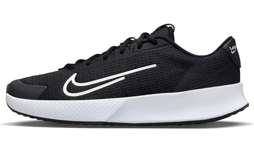 Nike Women's W Vapor Lite 2 Hc Low, Black White, 8 US
